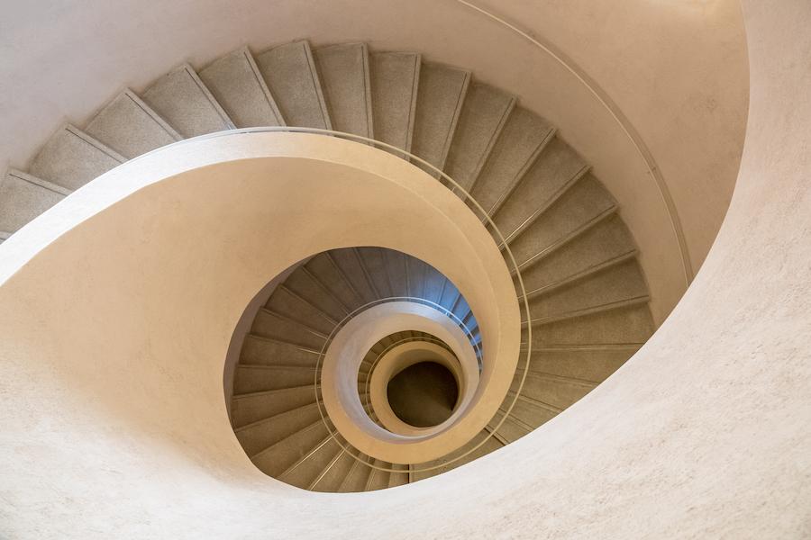 Escaleras de caracol