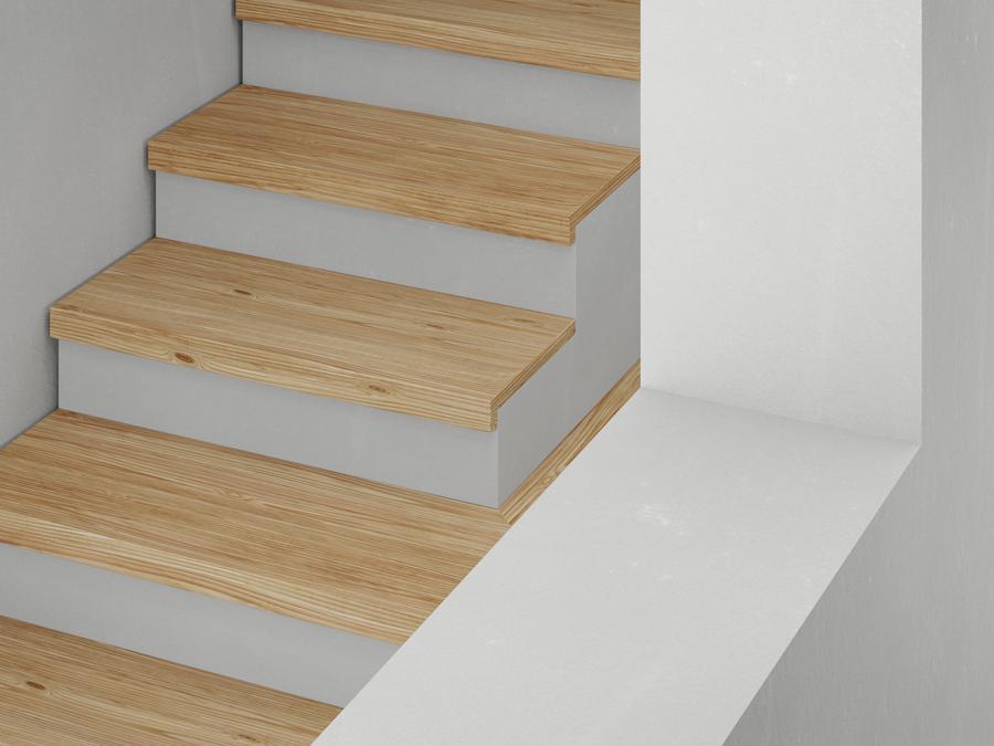 Escaleras con tabiques